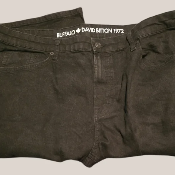 Buffalo David Bitton Dark Gray Relaxed Jeans NWOT